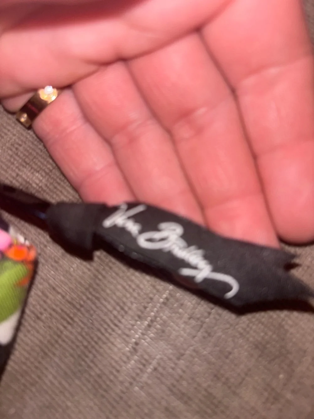 Vera Bradley Multicolor Floral Quilted Wristlet Wallet va va voom